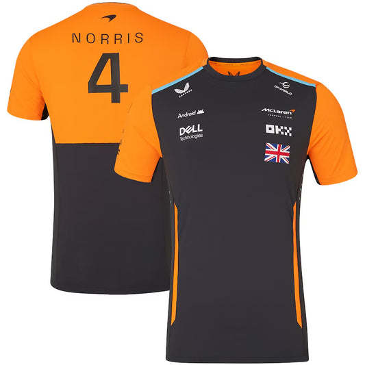 McLaren 2024 Team Lando Norris Driver Set Up T-Shirt - Phantom