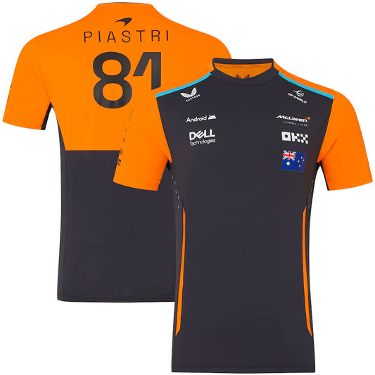 McLaren 2024 Team Oscar Piastri Driver Set Up T-Shirt